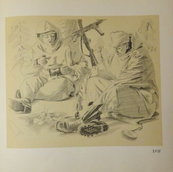1944 - heiße Suppe, kalter Schnee ..., Kurt Kranz, alter Druck